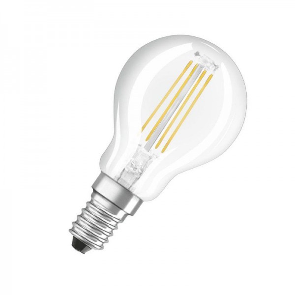 Osram LED Bellalux Classic P Filament 4-40W/827 E14 klar 300° 470lm warmweiß nicht dimmbar