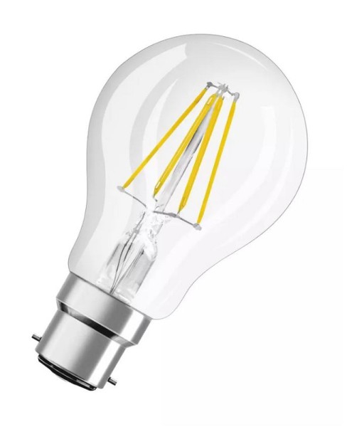 Osram LED Filament Star Classic A klar 300° 6,5-60W/840 neutralweiß 806lm B22d 220-240V