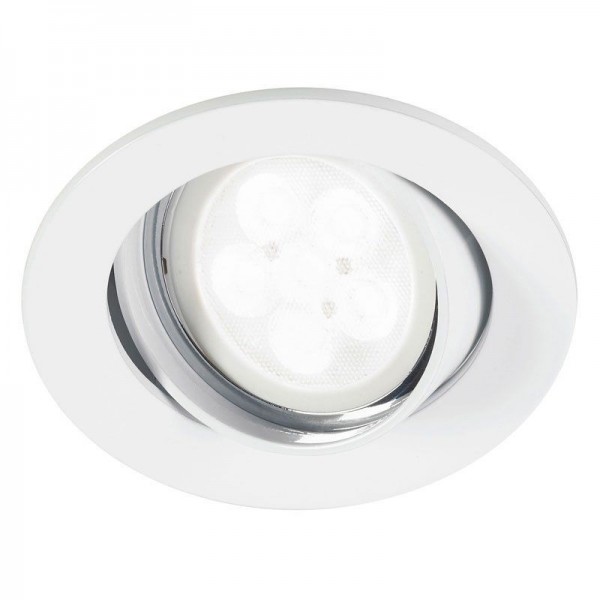 Sylvania LED Inset Trend Swing 6W/830 GU10 36° 345lm warmweiß dimmbar weiß