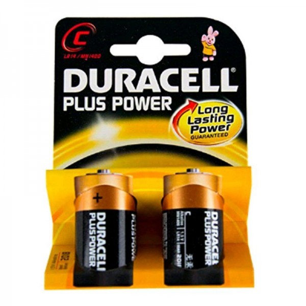 Duracell Batterien Plus Power DPC C 2er Blister