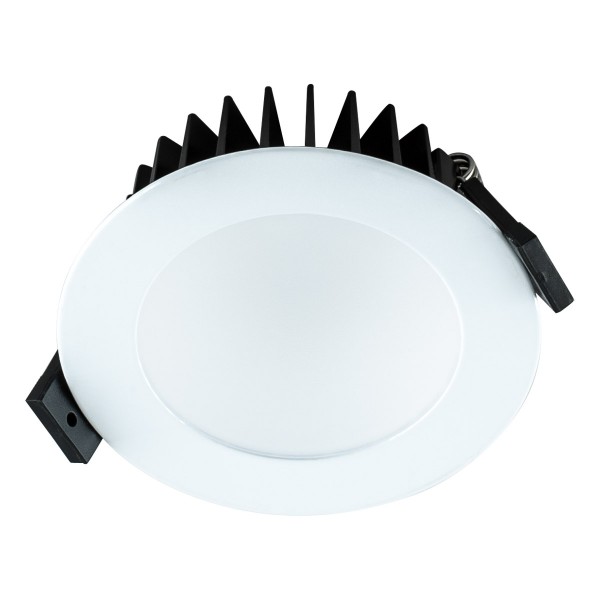 EVN LED Downlight weiß rund 103x40mm 8W 2700-6500K 800 bis 850lm >80° 24V IP44