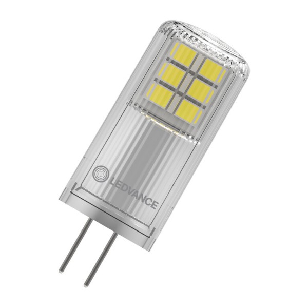 Osram / Ledvance LED Pin klar 320° Performance 2-20W/827 warmweiß 200lm G4 AC/DC 12V dimmbar