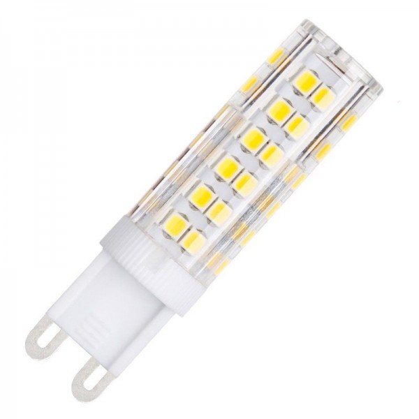 Modee LED Ceramic 7-49W/827 G9 500lm echt warmweiß nicht dimmbar Stiftsockellampe 360° weiß 25000h