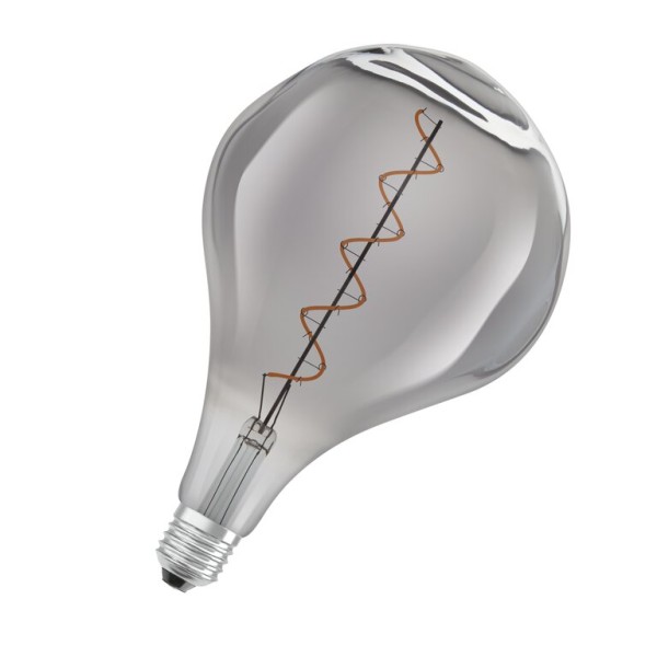 Osram / Ledvance LED Filament Vintage 1906 Globe ET165 rauchig 320° 4,5-15W/817 extra warmweiß 150lm E27 220-240V dimmbar