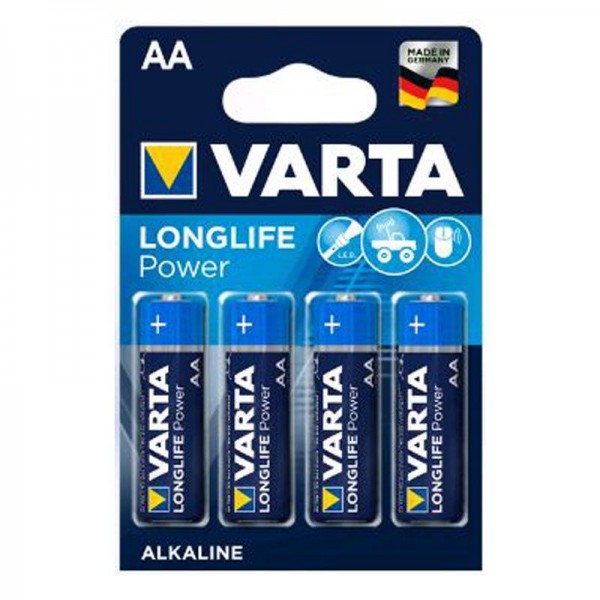 Varta Batterien Longlife Power 4906 AA 4er Blister