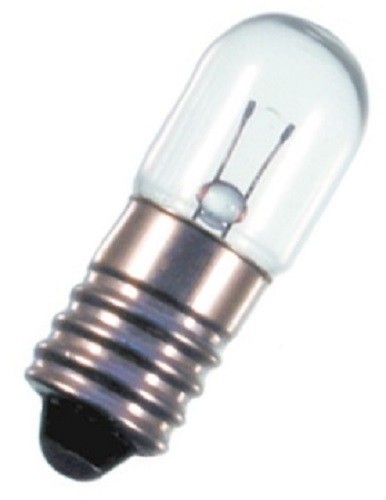 SH Röhrenlampe 10x28mm E10 6V 0,3W 23617