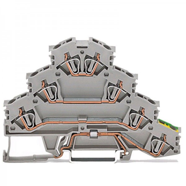 Wago Vierstock-Reihenklemme 281-530 (1 Stück)