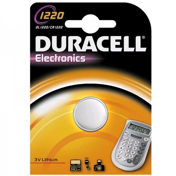 Duracell Knopfzelle Electronics 1220 B1 1er Blister