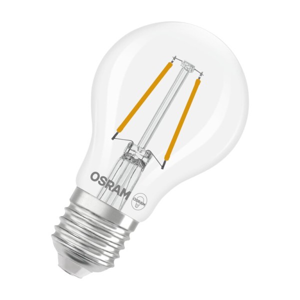 Osram / Ledvance LED Filament Superstar Classic A klar 320° 1,8-25W/827 warmweiß 250lm E27 220-240V dimmbar