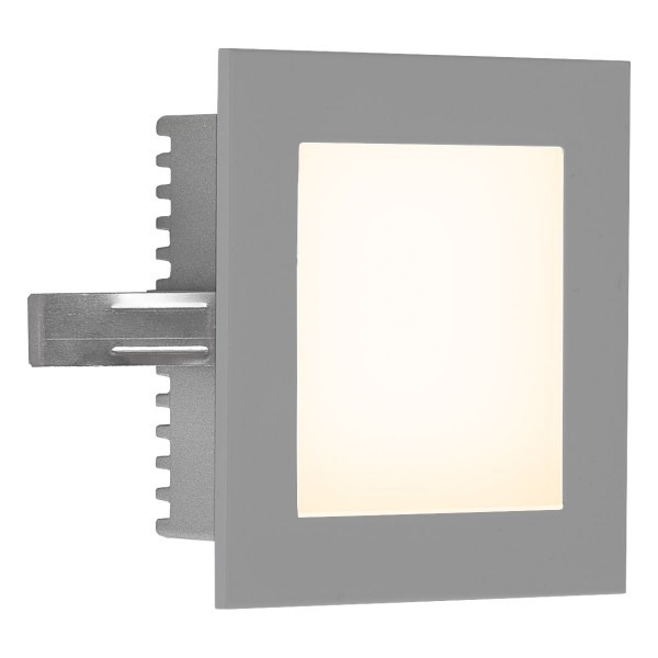 EVN LED Leuchte Silber viereckig 90x90x41mm 2,2W 3000K 150lm 100-240V IP20
