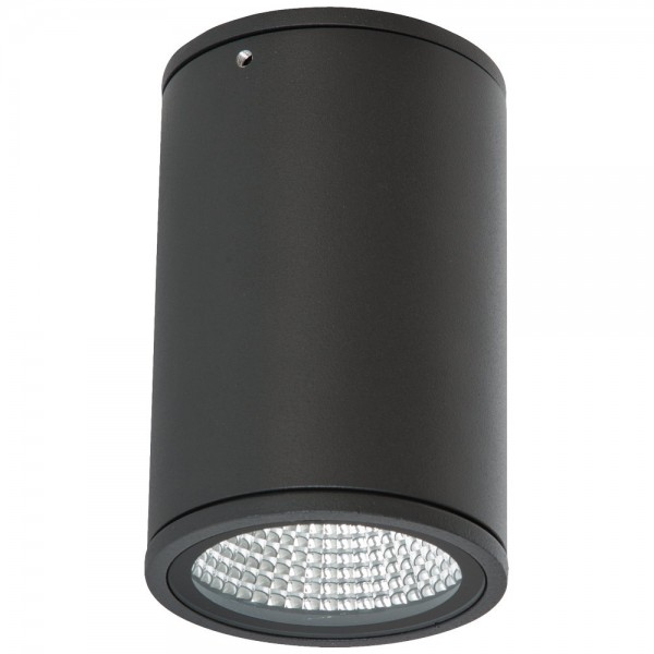 EVN Power-LED Leuchte anthrazit rund 90x138mm 12W 3000K 850lm 41-80° 100-240V IP54