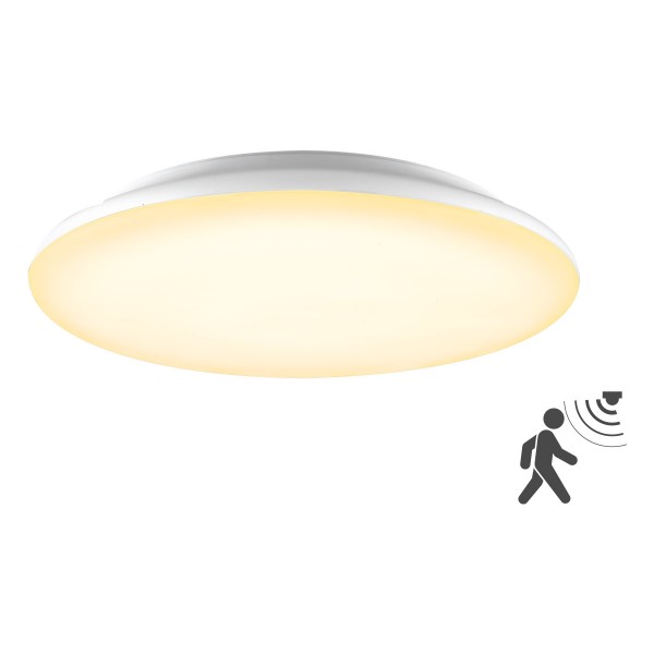 EVN LED Leuchte Sensor weiß rund 400x65mm 30W 3000 bis 5700K 3160lm >80° 200-240V IP54