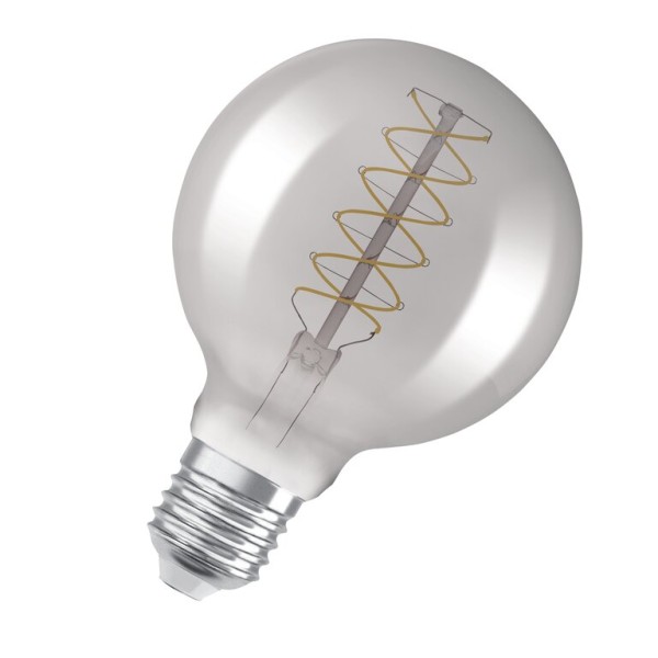 Osram / Ledvance LED Filament Vintage 1906 Globe G95 rauchig 320° 7,8-30W/818 extra warmweiß 360lm E27 220-240V dimmbar