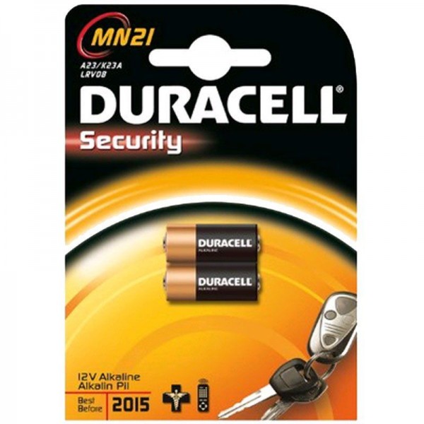 Duracell Batterie Security MN21 B2 2er Blister