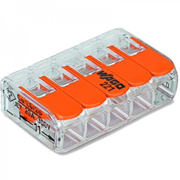 Wago COMPACT-Verbindungsklemme 221-415 (1 Stück)