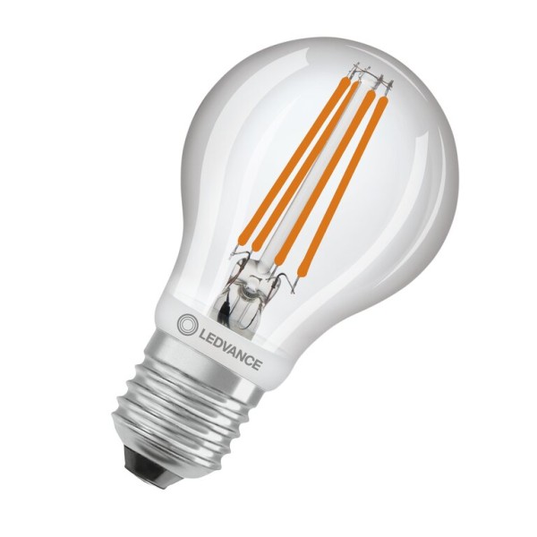 Osram / Ledvance LED Filament Classic A klar 320° Superior MotionSensor 7,3-60W/827 warmweiß 806lm E27 220-240V