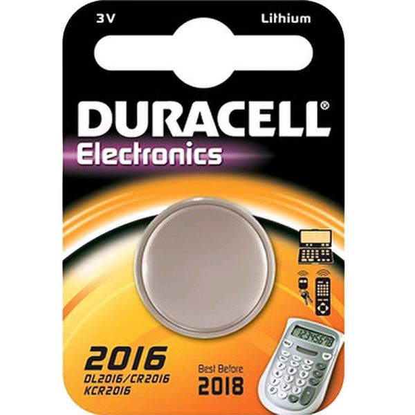 Duracell Knopfzelle Electronics 2016 B1 1er Blister
