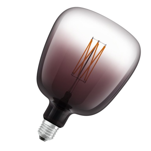 Osram / Ledvance LED Filament Vintage 1906 Globe G140 rauchig 220° 4,5-15W/816 extra warmweiß 150lm E27 220-240V dimmbar