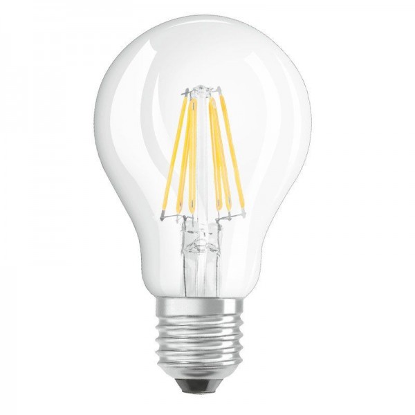Osram Classic 64543 A LED Parathom CL A Filament 7-60W/827 E27 806lm klar 300° extra warmweiß nicht dimmbar