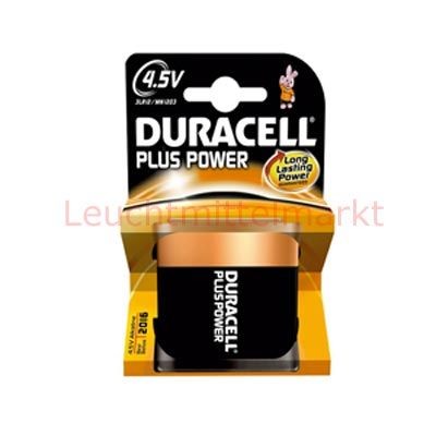 Duracell Batterien Plus Power DP4,5V 4,5V 1er Blister