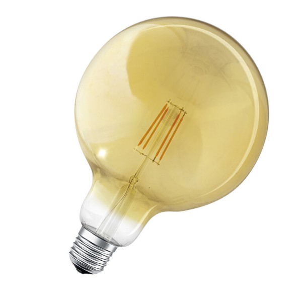 Osram / Ledvance LED Filament Zigbee Smart+ Globe G125 gold ° 6-52W/824 extra warmweiß 680lm E27 220-240V dimmbar