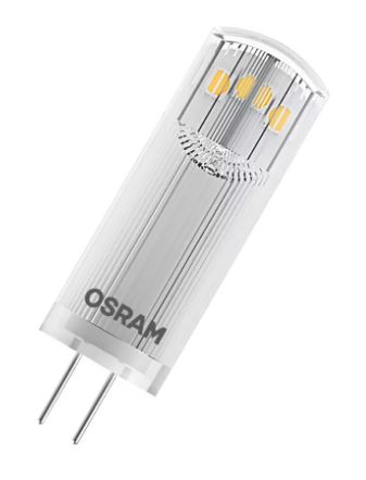 Osram 64418 - 12V 10W G4 64418 Bi Pin Base Single Ended Halogen Light Bulb  