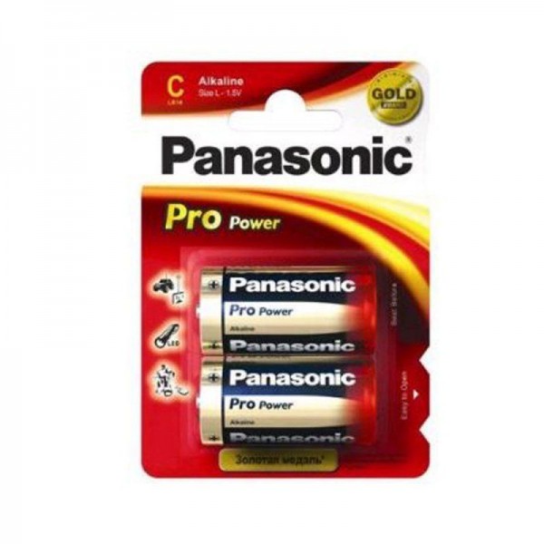 Panasonic Batterie Pro Power C 1,5V 2er Blister
