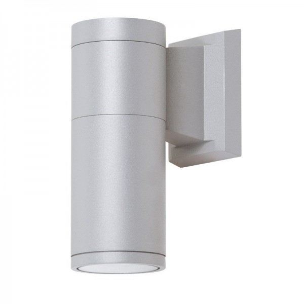 I-Light Wandleuchte Rund Silber, IP 54 GU 10