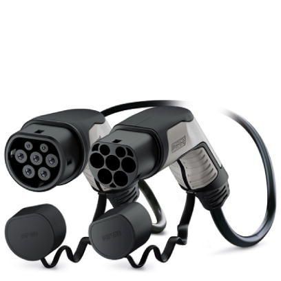 ABL Typ2 Ladekabel für Wallbox eMH1 + eMH3 4 Meter 3 phasig (LAK32A3)