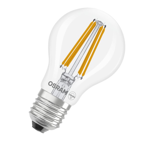Osram / Ledvance LED Filament Classic A klar 300° UltraEfficient 7,2-100W/827 warmweiß 1521lm E27 220-240V 3er Pack