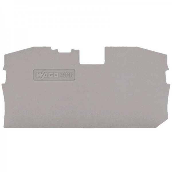 Wago Abschluss- und Zwischenplatte 2016-1291 (1 Stück)