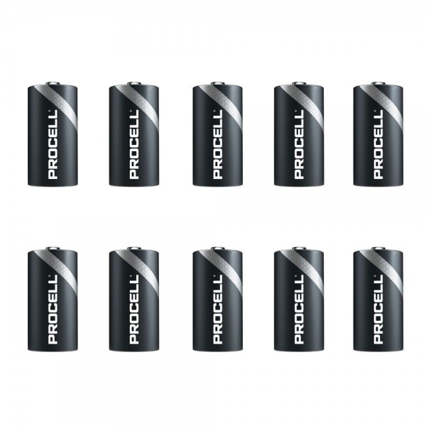 Duracell Procell Batterie Industrial C/LR14 1,5V (10 Stück)