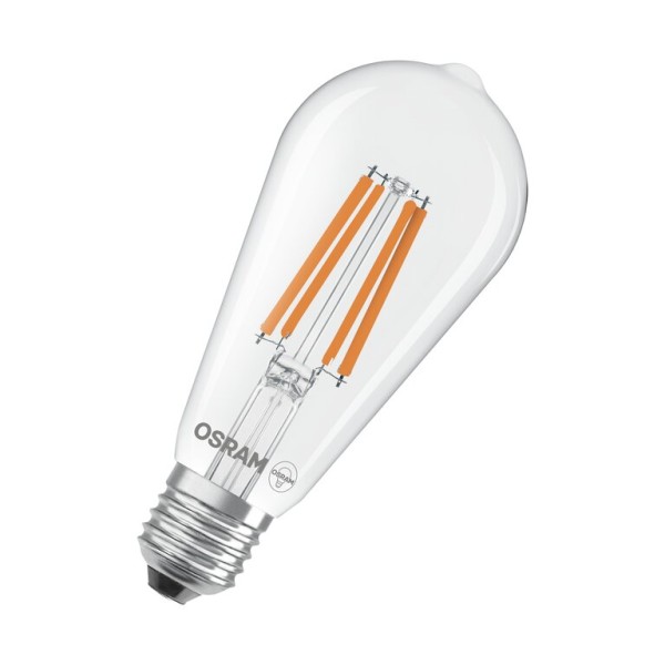 Osram / Ledvance LED Filament Star Edison ST klar 300° 6,5-60W/840 kaltweiß 806lm E27 220-240V