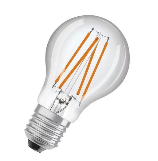 Osram / Ledvance LED Filament Star Classic A klar 320° Sensor 4,9-40W/827 warmweiß 470lm E27 220-240V