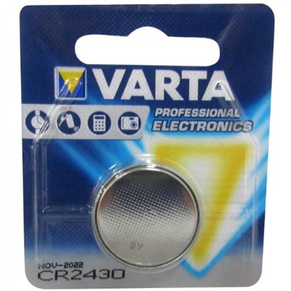 Varta Batterie Lithium 6430 3V CR 2430 1er Blister