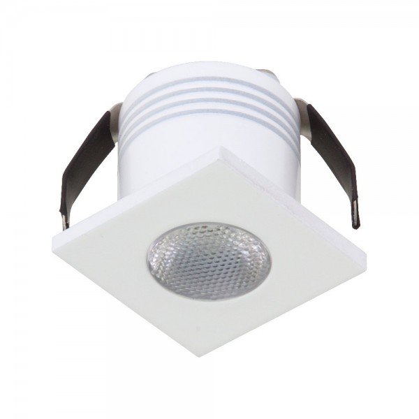 EVN Power-LED Leuchte weiß viereckig 32x32x35mm 3W 3000K 270lm 21-40° IP20