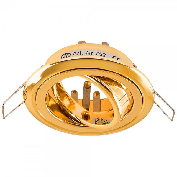 EVN Leuchte Gold schwenkbar rund 83x28mm 12V IP20