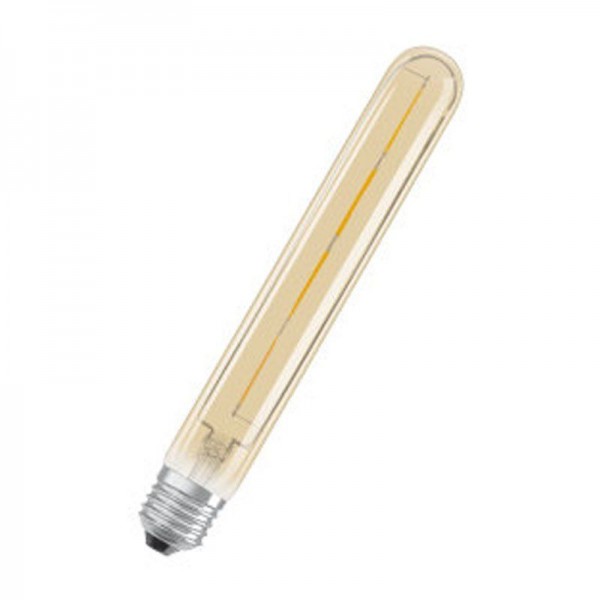 Osram Vintage 1906 LED Classic Tubular Filament Gold 4-35W/822 E27 400lm ultra warmweiß nicht dimmbar