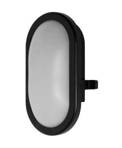 LEDVANCE LED Wandleuchte Bulkhead 11W/840 840lm kaltweiß nicht dimmbar schwarz IP54