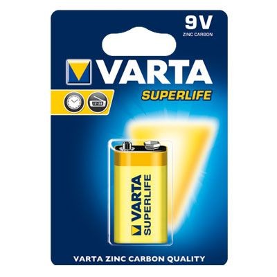 Varta Batterie Superlife 2022 9V 1er Blister