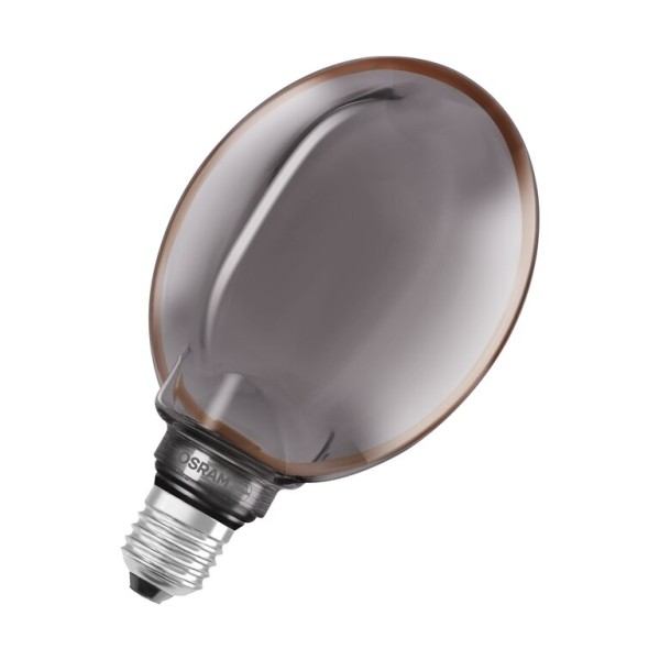Osram / Ledvance LED Filament Vintage 1906 Globe G130 330° rauchig 4-12W/818 extra warmweiß 110lm E27 220-240V dimmbar