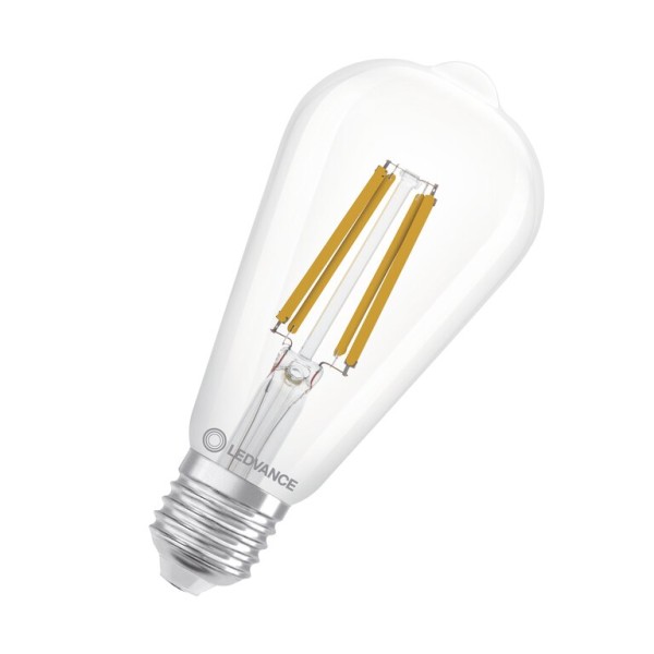 Osram / Ledvance LED Filament Edison klar 320° Superior 3,8-60W/830 warmweiß 806lm E27 220-240V