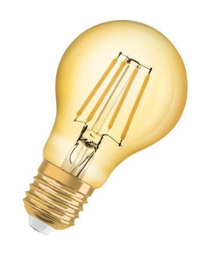 Osram LED Vintage 1906 Classic A Filament Gold 8-68W/825 E27 950lm klar warmweiß 330° nicht dimmbar