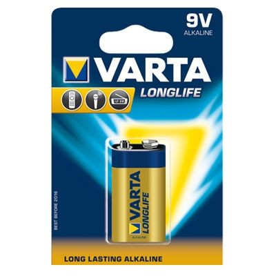 Varta Batterie Longlife Extra 4122 9V 1er Blister