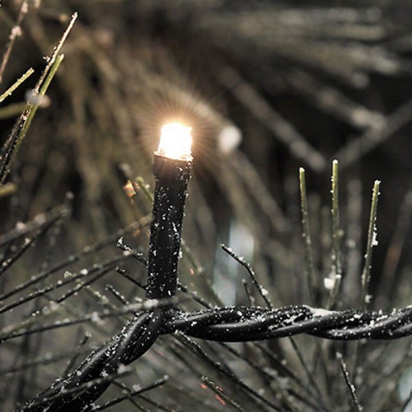 Konstsmide Micro LED Lichterkette inkl. Außentrafo mit 80 Dioden Gesamtlänge 2264cm w