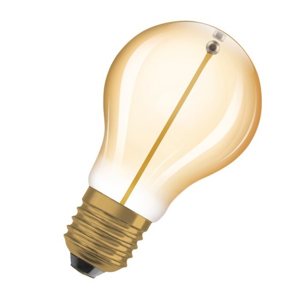 Osram / Ledvance LED Filament Vintage 1906 Classic A gold 320° 1,8-8W/827 warmweiß 80lm E27 220-240V