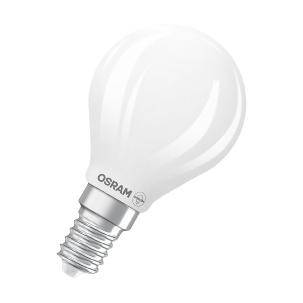 Osram / Ledvance LED Filament Superstar Tropfen P matt 320° 1,8-25W/827 warmweiß 250lm E14 220-240V dimmbar