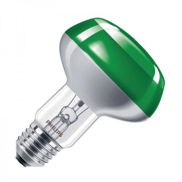 Philips Reflektorlampe Colours 60W NR80 E27 Grün