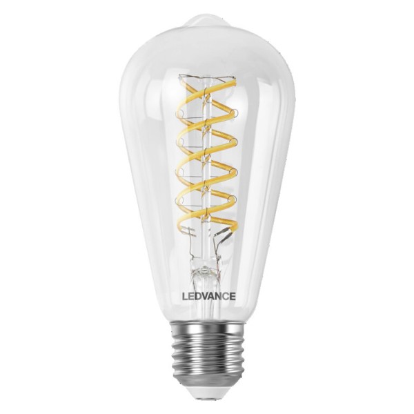 Osram / Ledvance LED Filament WIFI Smart+ Edison klar 320° 8-60W/827-865 abstimmbares Weiß 806lm E27 220-240V dimmbar