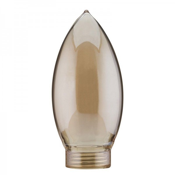Paulmann Dekoglas Kerze Gold für Halogen Basic Sockel Mini